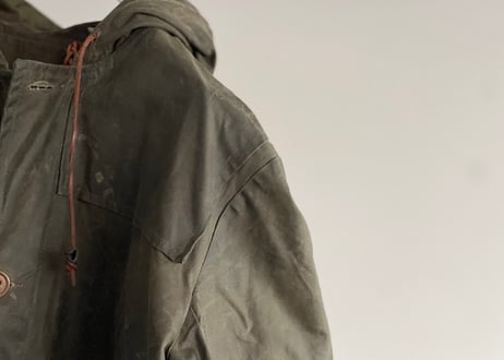 our legacy  oiled military jacket