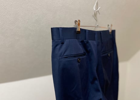 gucci 2018aw set up suit blue