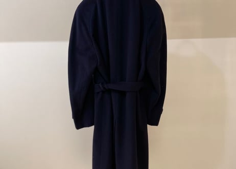 lanvin belted long coat