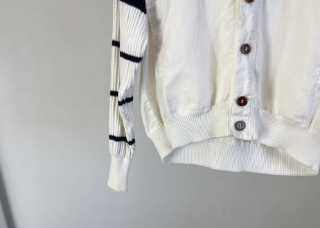 80s givenchy linen cardigan