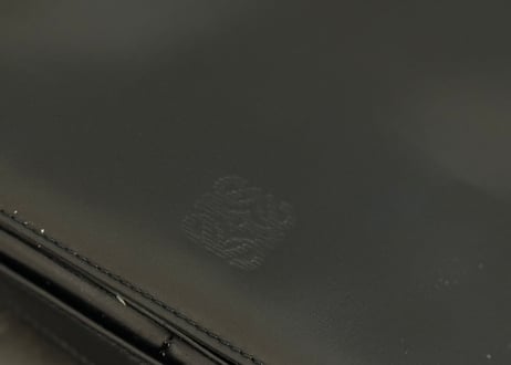 loewe anagram logo leather shoulder bag #3