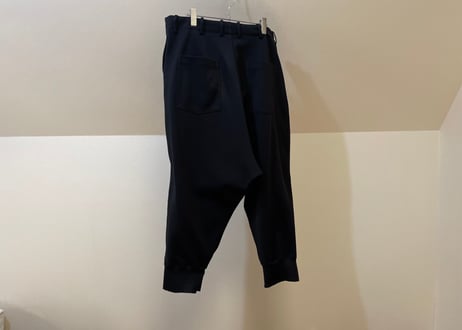 ground y yohji yamamoto × fred perry  sarrouel jersey pants