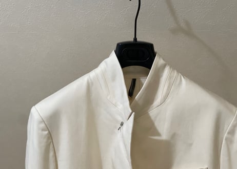diorhomme 2012ss white coat dead stock