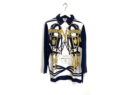 hermes drides de gala silk shirt