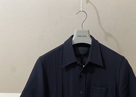 prada long shirt coat