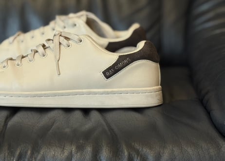 rafsimons leather sneakers