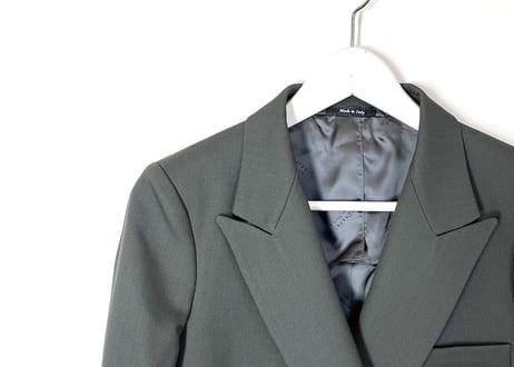 2019ss maison margiela double jacket green dead stock