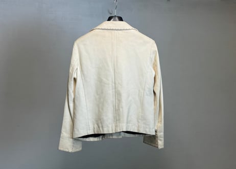 90-00s jilsander leather short jacket