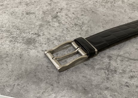 burberry leather belt