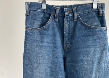 70's jc penny flare denim pants