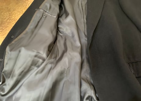 90s wool chesterfield coat