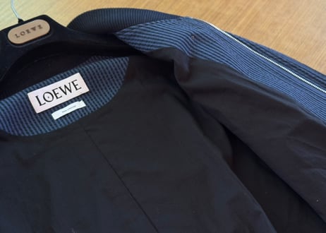 loewe anagram logo tassel jacket dead stock