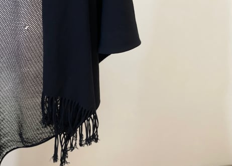 issey miyake over size shawl  stole