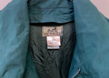 hermes green coat