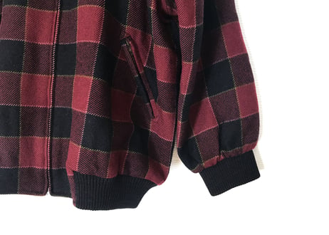 70-80s yves saint laurent rive gauche check jacket
