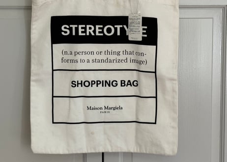 maison margiela stereotype tote bag