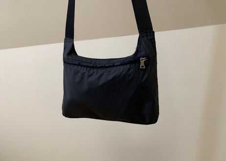prada nylon bag black