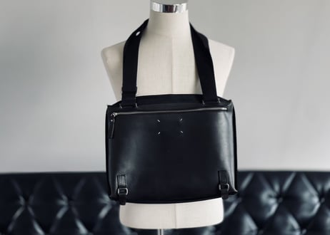 maison margiela ”replica 1970s”  leather bag