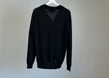 salvatore ferragamo half zip knit