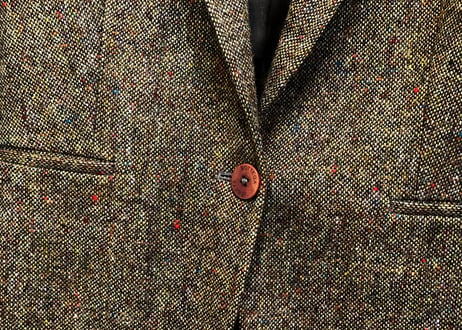 80-90s bottega veneta tweed jacket