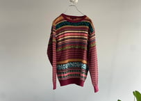 kenzo mulch colar stripe knit