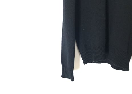 saint laurent paris half zip knit
