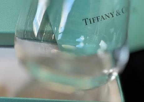 tiffany glass 2set dead stock