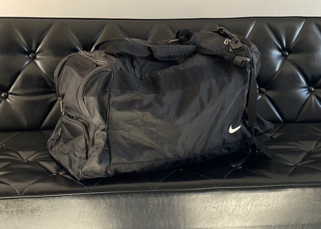 90s nike swoosh shoulder bag #2