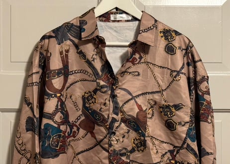 90s "総柄" shirt #A