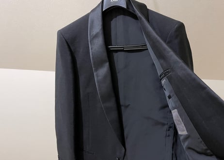 dior "chief set" tuxedo jacket