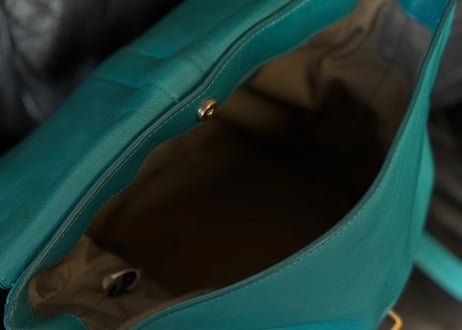 marc by marc jacobs logo shoudelr bag turquoise