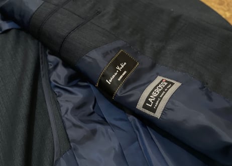 90s hand made double set up suit