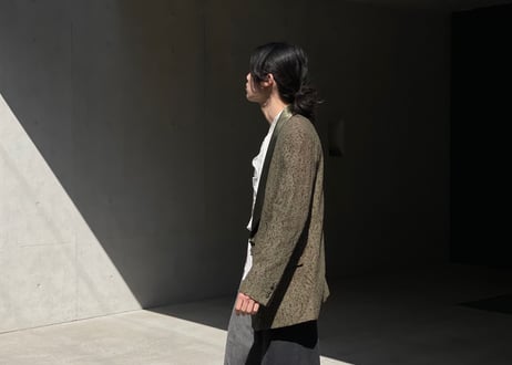 ermanno diermasanno 2021ss lace jacket dead stock
