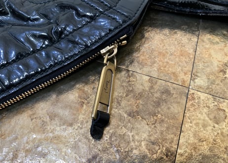 yves saint laurent rive gauche leather bag black