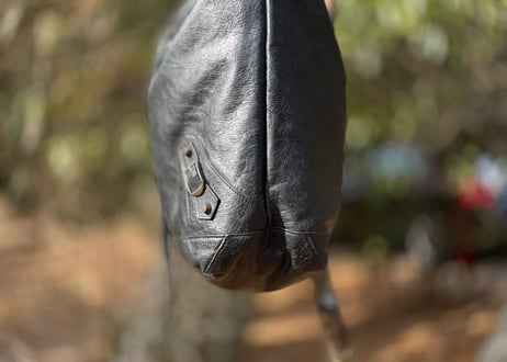 balenciaga leather bag