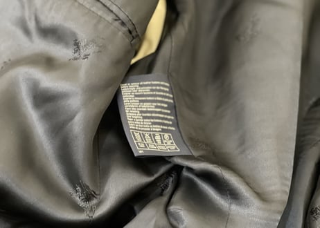 burberry double blazer”made in England”