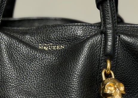 alexander mcqueen leather bag