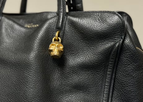 alexander mcqueen leather bag