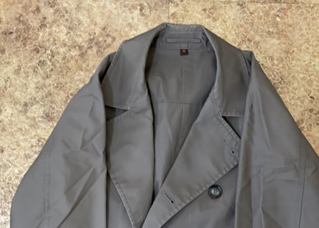 yves saint laurent double trench coat
