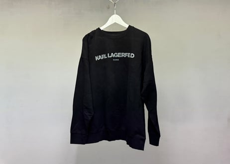 karl lagerfeld logo sweat