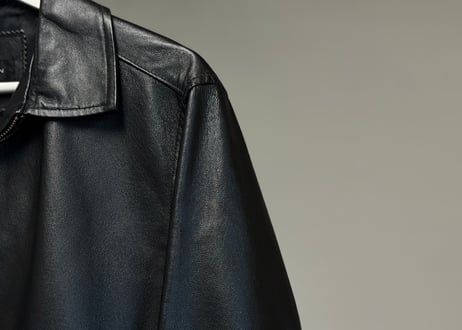 90s leather jacket