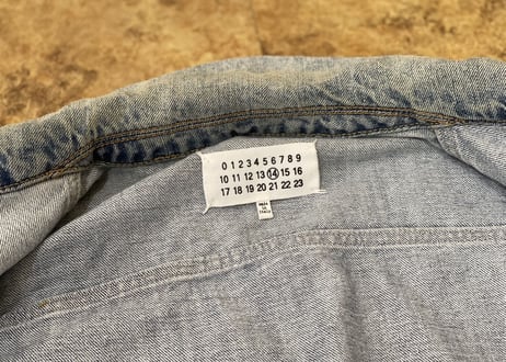maison margiela 2015ss denim jacket