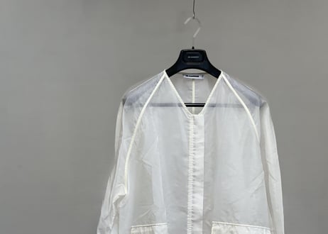 jilsander over size silk jacket