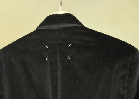 maison margiela velvet jacket