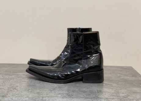 ganni barbart heel boots