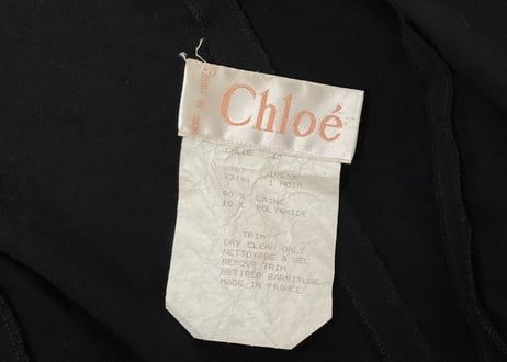 70-80s chloe made in Flance double long jacket