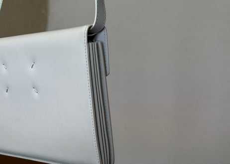 maison margiela leather shoulder bag
