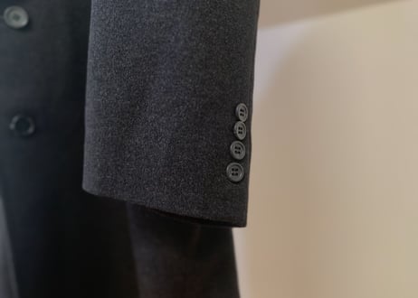 90s pure cashmere chester chesterfield coat