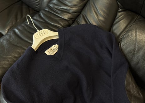 maison margiela "ここのえ期" elbow patch knit