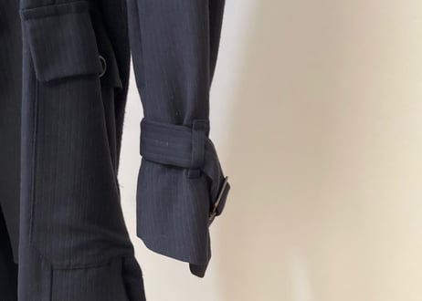 dries van notten "異素材切替" coat